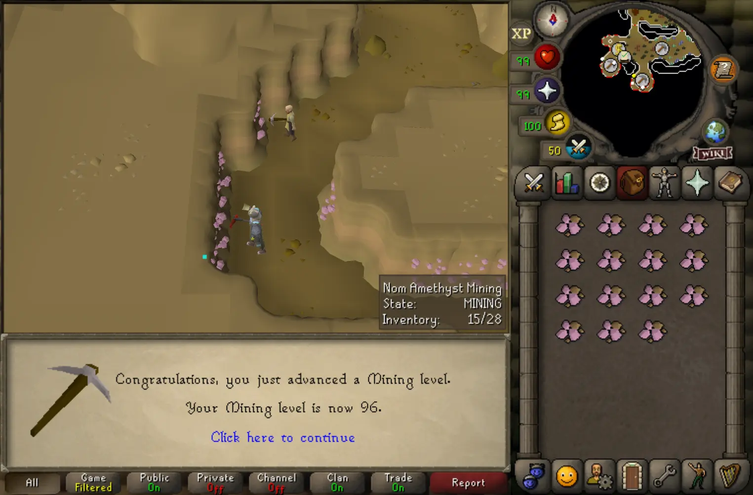 OSRS Amethyst Mining plugin page